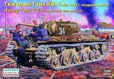 Ark modèles ee35086 – KV-1 Echelle 1 : 35 cm – lourds Russe pour « plastique modèle