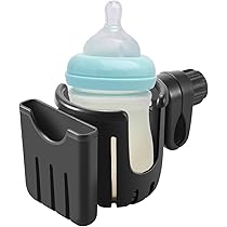 LIONELO OVE Portabibite 2 In 1 Per Passeggino - Con Portatelefono E Fissaggio 360° - Foto 11