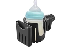 NYXSEAT 1 Stück Wasserbecherhalter, Kinderwagen-Getränkehalter, Kinderwagen-Universal-Getränkehalter, Fahrradzubehör, Multifunktionaler Wasserflaschenhalter, Geeignet für Kinderwagen, Fahrräder, Rollstühle