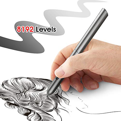 Digital Pen for Graphic Tablets Drawing Tablet Stylus with 8192 Levels Compatible with VEIKK S640 and Veikk A30