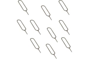 UN-BRAND 10 STÜCKE Universal SIM Karte Removal Pin Nadel SIM Karte Tray Removal Tool SIM Karte Ejector für Alle Modelle Robust und Praktisch