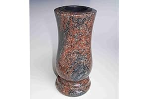 designgrab Vase funéraire en granit Gneis Halmstad de taille moyenne