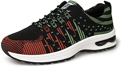 Misco KIKO Mens Sports Running Shoes Knit Lace-Up Lightweight Trainers