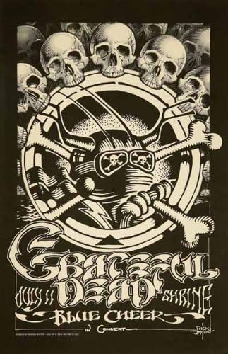 Grateful Dead with Blue Cheer 1968 - Mouse Mat