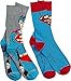 Produktbild DC 80A245 Superman Herren-Socken (Größe 39 - 46 (6 – 11), 2 Stück)