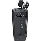docooler F520 Auricolare Wireless Business BT5.3,Cuffia Stereo con Microfono,Auricolare in-Ear Retrattile Vivavoce Driver Spo