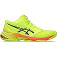 ASICS Mens Netburner Ballistic FF MT 3 Paris Safety Yellow/Black Volleyball Shoes - 6 UK (1051A086.750)