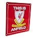 Produktbild Offizielles Liverpool FC Metallschild This is Anfield (23 x 25 cm)