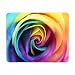 Produktbild (Präzision gesäumt) Gaming-Mausunterlage, Mausunterlage Regenbogen-Rose Nicht Beleg-Mausunterlage Gaming Mousepad