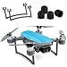 Produktbild Kuuqa Landing Beinhöhe Extender mit 4 Stück Silica Gel Motor Cap Cover für DJI Spark (Dji Spark nicht enthalten)