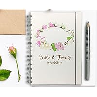 Hochzeitsplaner PERSONALISIERT Blumenkranz