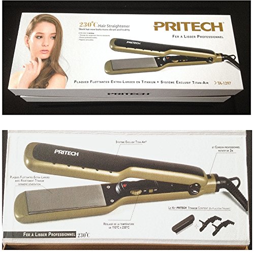 Aibeau Glätteisen Haarglätter und Lockenstab 2 in 1 Keramik Glätten & Locken mit Temperaturregelung 100 ? -230 ? Heiztechnologie für alle Haartypen, Sicherheitsschloss, Ausschaltautomatik (black)