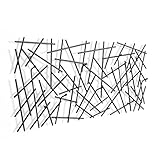 design wandgarderobe edelstahl Aus Metall in anthrazit Haku Wandgarderobe Sticks 42862 mit 6 Garderobenhaken Schwarz 100cm Breit