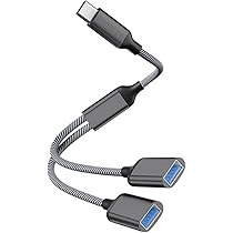 Adattatore USB-C Femmina-Femmina 2 Pezzi: Supporta Thunderbolt 5, USB4 A 80 Gbps, Ricarica Veloce 240W E Video 8K, Ideale Per Tutti I Dispositivi USB-C - 3
