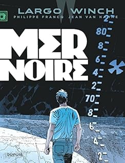 jaquette livre Largo Winch - tome 17 - Mer noire (grand format)