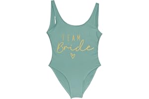 GENERIC Costume Bride Costumi da Bagno Donna Costume Team Bride Bikini Costume Bride to be Addio al Nubilato Addio al Nubilato Costume da Bagno Costumi da Bagno Donna Bikini Donna Mare Costume