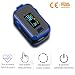 Produktbild LUNASEA Fingertip Pulsoximeter SpO2 Blut Sauerstoff Monitor mit OLED-Display Automatische Abschaltung für kinder und erwachsene