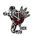 Produktbild Iron Man Handmade Vinyl Record Wall Clock Fun gift Vintage Unique Home decor ...