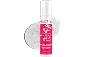 Hada Labo Tokyo Face Lotion mit Kollagen Hyaluronsäure Anti Aging Gesichtspflege für Frauen 40+ 150 ml