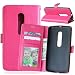 Produktbild Nancen Motorola Moto X Play Lederhülle Neu Style Acht Farbe Weich PU Flip Case Ledertasche / Schutz Etui, Einfach Vintage Kollektion Karten Slot Foto Wallet Hülle Handy Tasche Zubehör