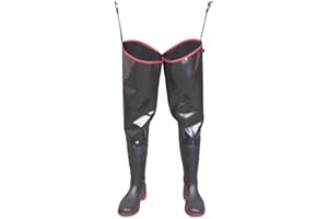 PROS/LUCKY DUCKY Pro Strong Cuissardes de pêche en latex Taille 7-14,5