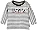 Levi's Baby-Boys Ray Striped Polo Shirt, Light Grey Chine, 3-6 Months (Manufacturer Size:6 Months)