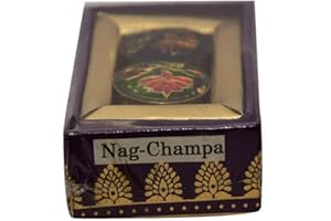 FASHNKART Chakra Parfum solide naturel Nag-Champa pour femmes et hommes, fait à la main avec des huiles essentielles, végétalien et longue durée 0,14 OZ