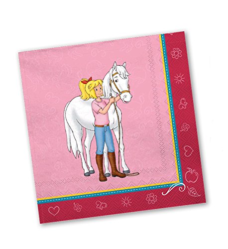 36-teiliges Party-Set – Bibi und Tina – Teller Becher Servietten für 8 Kinder - 4