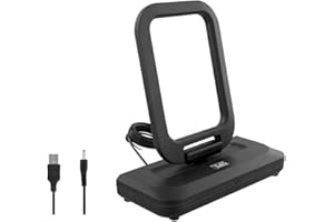 T'NB Tnb - TNB Antenne intérieure amplifiée 38 DB - Noir