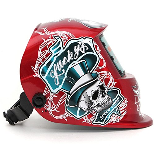 LESOLEIL Automatik Schweißhelme Solar Schweißmaske Schweißschirm Schweißschild ARC TIG MIG Welding Helmet - 4