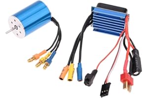 DollaTek Motore brushless 2435 4800KV 4P sensorless con ESC brushless 25A Controller regolatore di velocità Elettrico per Camion Auto 1/16 1/18 RC