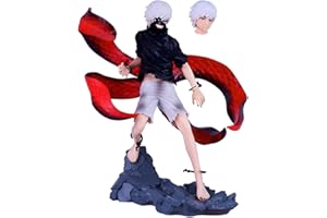XESAGSNV Animazione: Personaggio di Tokyo Ghoul: Kaneki Ken. Decorazione del desktop, Regali per gli appassionati di anime.