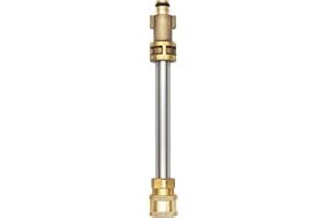 Fai Top Adaptador de Cañón de Espuma Botella Conector,1/4'' Hembra Conector Rápido,Acopladores de Repuesto,Acopladores Nchufe Macho Compatibles con Bosch Modelos Antiguos