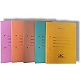 SHIVOM SEC Cardboard Spring File Folders for Documents, Assignment, Certificate, Office, School and Colleges Multicolor - Blue, Brown, Orange, Yellow, Pink (10)