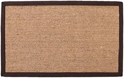 Qianmo-Carpet L Sisal Door Mat 50*80Cm Rice Coffee