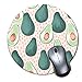Produktbild Mauspad,kleines,rutschfestes Mousepad auf Gummibasis mit aktualisiertem,vernhtem Rand,Office-Mauspad f¨¹r Mdchen,Desktop-Zubehr,runde Mausunterlage-Avo-lanche