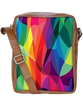 Snoogg , Damen Umhängetasche mehrfarbig multi