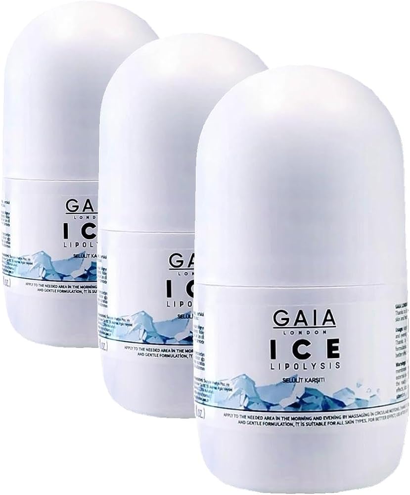 Gaia London Ice Lipolysis Sıkılaştırıcı ve Selülit Karşıtı Jel 50ml (3 paketi)