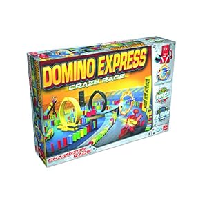 Dominó Express- Crazy Race, Multicolor (Goliath 81008) , color/modelo surtido, A partir de 6 años
