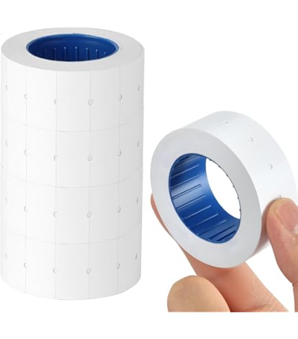 Prijsetiketten 21x12 mm, Ten minste houdbaar tot, wit, permanent, 50 rollen