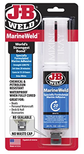 Simplement Jb50172 Marineweld adhésif étanche, Blanc, 25 ML