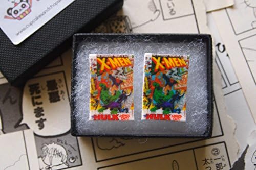 X-Men Comic Book Cover Earrings (Studs)