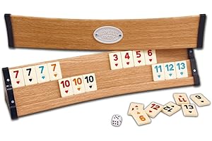 STAR OYUN ALETLERI Star 1010631, Rummy curved, Romme, Okey Set oval, aus Kunststoff
