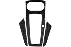 rrx Copertura del telaio del pannello interno in fibra di carbonio compatibile con Audi A3 8V 13-19 (Dashboard strumento bracciolo telaio del cambio A)