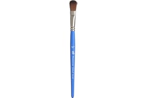 PRINCETON ARTIST BRUSH CO. Princeton Art & Brush Select Synthetic Brush 1/2-inch Width, Acrylic, Wave Oval Mop, Oval Mop 1/2 Inch