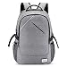 Produktbild Laptop Rucksack mit USB Schulrucksack Jungen Teenager Moderner Herren Universität Schultasche für 14-15,6 Zoll Lenovo Laptops Trolley Rucksack Grau 25L