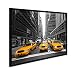 Produktbild Poster mit Bilderrahmen Schwarz 'Taxi' 30x40 cm Motiv Stadtbild New York City Foto Modern