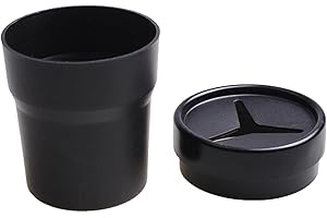 Ronyme Münzhalter für Auto, Münzhalter mit hoher Kapazität, universeller Auto-Münzhalter für Getränkehalter, Wechselhalter, kompatibel mit den meisten