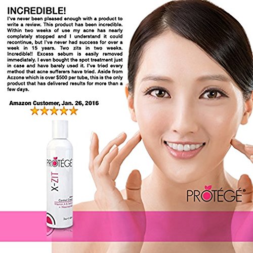 Natürliche Aknebehandlungscreme – X-ZIT – X Out Akne Behandlung für Erwachsene und Teenager + Bekommen Sie ein reines Gesicht + Kontrollieren Sie Pickelbildung auf natürliche Art mit dieser Akne Creme (60 ml) - 3