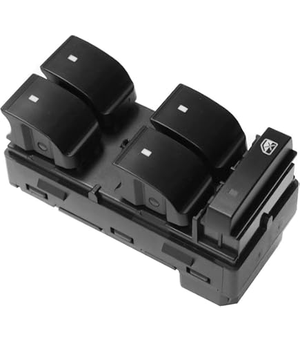 Interrupteur Lève-vitre Avant Gauche + Centralisation Compatible Jumper II, Boxer II, Ducato II 2006-2019